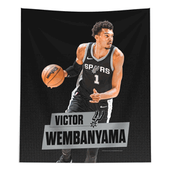 San Antonio Spurs Victor Wembanyama NBA Wall Hanging 50x60 Inches