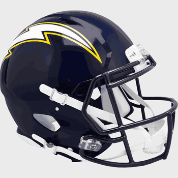 San Diego Chargers 1988 to 2006  Authentic Speed Full Size Throwback Football Helmet