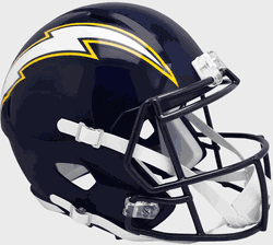 San Diego Chargers 1988 to 2006 Speed Replica Full Size Throwback Helmet