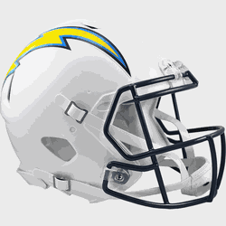 San Diego Chargers 2007 to 2018  Authentic Speed Full Size Throwback Football Helmet