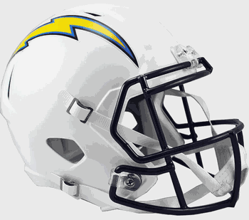 San Diego Chargers 2007 to 2018 Speed Replica Full Size Throwback Helmet