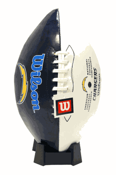 San Diego Chargers Football Wilson Team Logo CO
