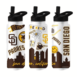 San Diego Padres 34oz Native Quencher Bottle
