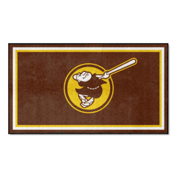 San Diego Padres 3ft. x 5ft. Plush Area Rug