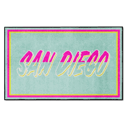 San Diego Padres 4ft. x 6ft. Plush Area Rug