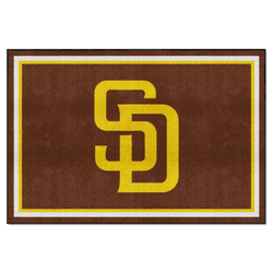 San Diego Padres 5ft. x 8 ft. Plush Area Rug