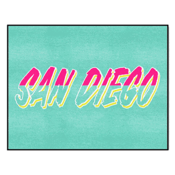 San Diego Padres All-Star Rug - 34 in. x 42.5 in.