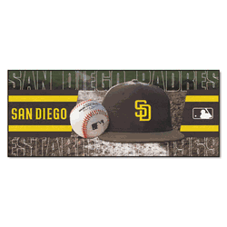 San Diego Padres Baseball Runner Rug - 30in. x 72in.