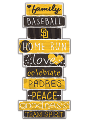 San Diego Padres Celebrations Stack 24" Sign