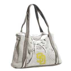 San Diego Padres Hoodie Purse Grey