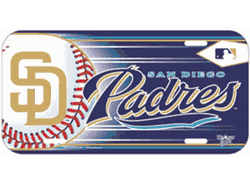 San Diego Padres License Plate