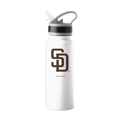 San Diego Padres Logo 25oz Stainless Single Wall Flip Top Bottle
