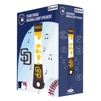 San Diego Padres Magma Lamp - Bluetooth Speaker