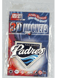 San Diego Padres Magnet Jumbo 3D CO