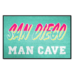 San Diego Padres Man Cave Starter Mat Accent Rug - 19in. x 30in.
