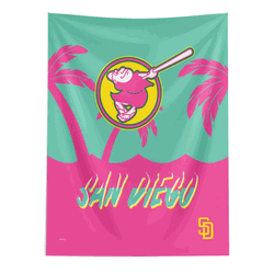 San Diego Padres MLB City Connect Wall Hanging