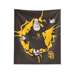 San Diego Padres MLB Mascot Wall Hanging