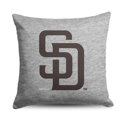 San Diego Padres MLB Primary Sweatshirt PIllow 16 Inches