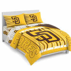 San Diego Padres Momentum Bed In A Bag Queen
