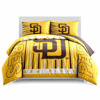 San Diego Padres Momentum Bedding Comforter Set F/Q