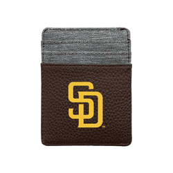 San Diego Padres Pebble Front Pocket Wallet