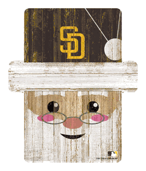 San Diego Padres Santa Ornament