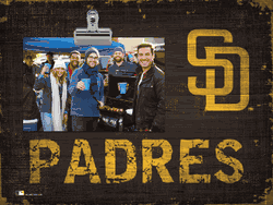 San Diego Padres Team Clip Frame 10in. x 8in.