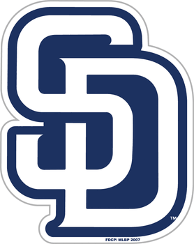 San Diego Padres Vinyl Magnet