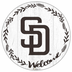 San Diego Padres Welcome 12in Circle