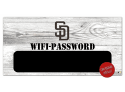 San Diego Padres Wifi Password 6x12 Sign