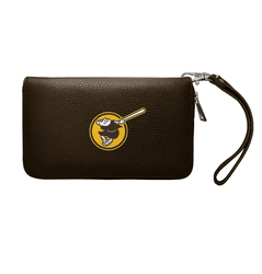San Diego Padres Zip Organizer Wallet Pebble Brwn-Alt