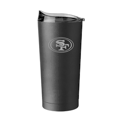 San Francisco 20oz Etch Black Powder Coat Tumbler