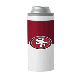 San Francisco 49ers 12oz Colorblock Slim Can Coolie