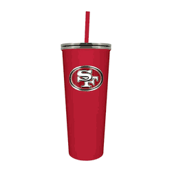 San Francisco 49ers 24oz New Skinny Tumbler