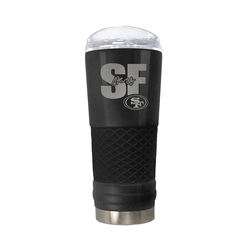 San Francisco 49ers 24oz Onyx Draft Tumbler