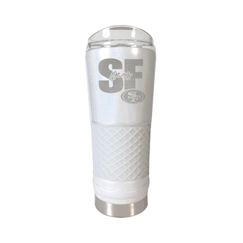 San Francisco 49ers 24oz Opal Draft Tumbler