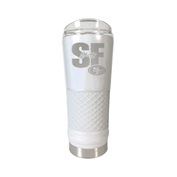 San Francisco 49ers 24oz Opal Draft Tumbler