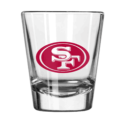 San Francisco 49ers 2oz Gameday Shot Glass
