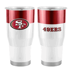 San Francisco 49ers 30oz Colorblock Stainless Tumbler