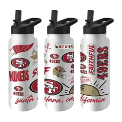 San Francisco 49ers 34oz Native Quencher Bottle