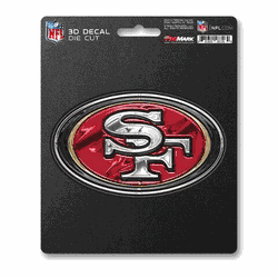 San Francisco 49ers 3D Decal Sticker