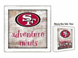 San Francisco 49ers Adventure Awaits Money Box