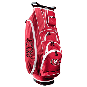 San Francisco 49ers Albatross Golf Cart Bag - Red