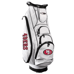 San Francisco 49ers Albatross Golf Cart Bag - White