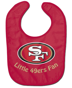 San Francisco 49ers All Pro Little Fan Baby Bib