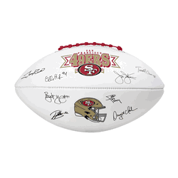 San Francisco 49ers Autograph Signature Football