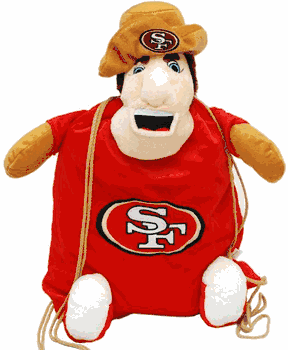 San Francisco 49ers Backpack Pal CO