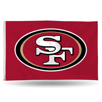 San Francisco 49ers Standard 3' x 5' Banner Flag