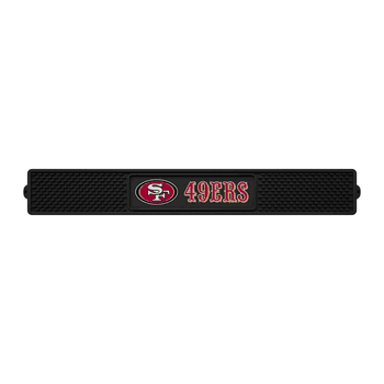 San Francisco 49ers Bar Drink Mat - 3.25in. x 24in.