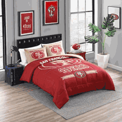 San Francisco 49ers Bedding Command Comforter Set F/Q